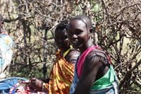 Rural Ugandan community gathering